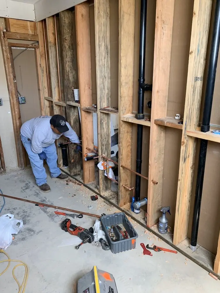 Commercial rough-in plumbing for Gas Line Repair in Collmus